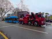 В Сочи на спецстоянку отправили рейсовый автобус