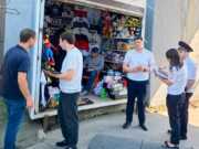 В Сочи демонтировали несколько торговых павильонов на Мамайке