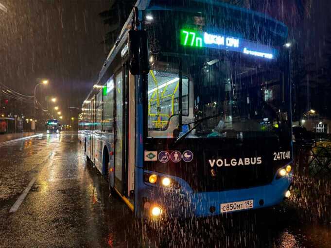 Автобус 77п Погода Дожди