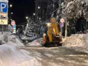 Погода в Сочи: высота снега в Красной Поляне превысила 70 см, улицы чистят почти 200 единиц спецтехники